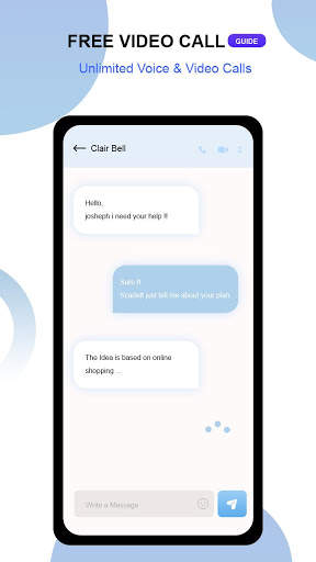 Toe Tok Love Video Calls - Girl Voice Chats Guide скриншот 3