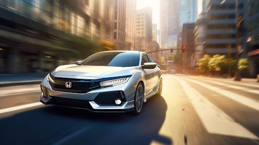 Honda Civic Car Racing Games screenshot 1