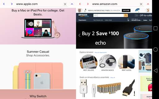Dual Web Browser X2 screenshot 5