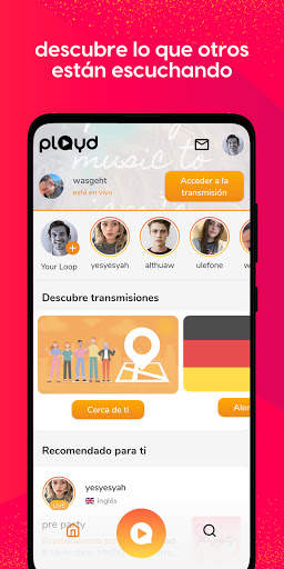 playd – Podcasts en vivo y transmisiones de música screenshot 3