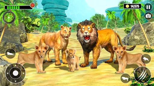 Angry Lion Simulator Lion Game screenshot 5