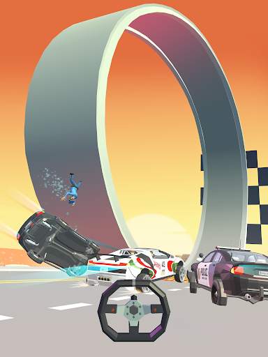 Crazy Rush 3D - Araba Yarışı screenshot 15