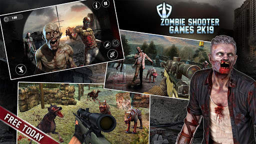 Dead Shooting Target - Zombie Shooting Games Free screenshot 5