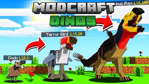 MOD Craft | Dinosaur Minecraft screenshot 7