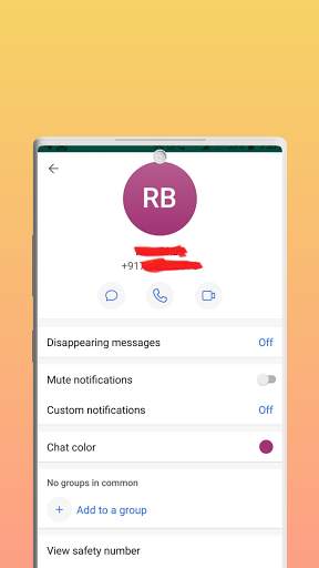 WhatsUp Messenger screenshot 2