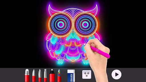 Doodle Master - Glow Art screenshot 4