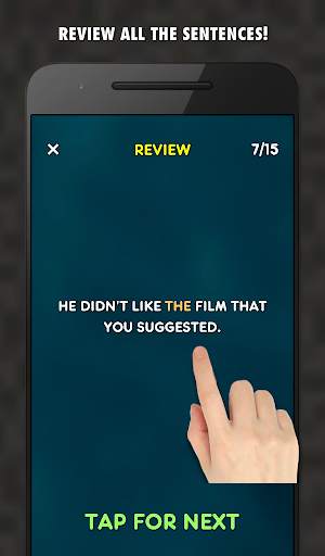 My English Grammar Test: Articles - Free screenshot 6
