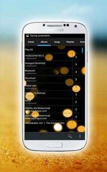 Black Mp3 Music Player screenshot 2