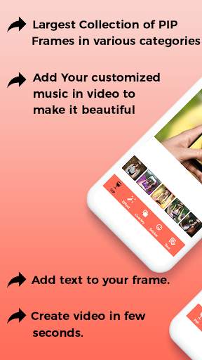 Selfie PIP Camera Video Slideshow Maker screenshot 1