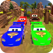 Mcqueen car racing 3 icon