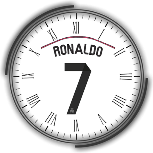 Cristiano Ronaldo Widget Clock icon