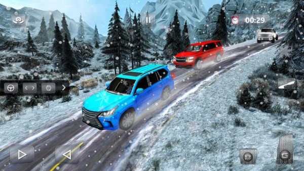 Russia 4x4 Extreme Snow Racing Jeep Game screenshot 9