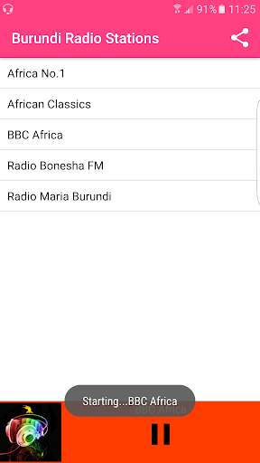 Burundi Radio Stations screenshot 2