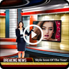 Breaking News Photo Editor - Video Status Maker icon