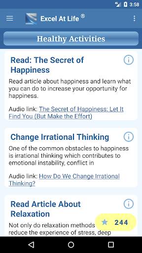 CBT Tools for Healthy Living screenshot 5