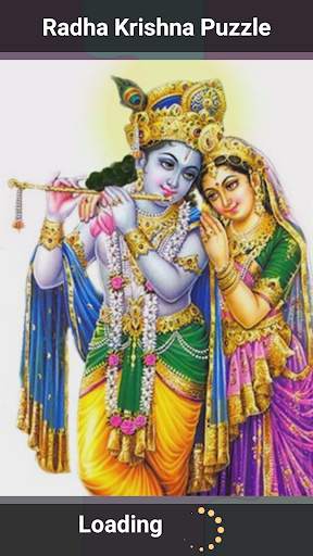 Radha Krishna Puzzle 1 تصوير الشاشة