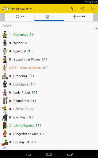 Minifig Collector for LEGO® screenshot 6