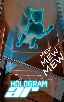AR Hologram Cat Tom screenshot 1