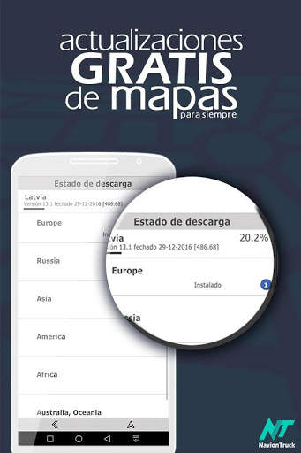 GPS Navigator with Traffic and World Map screenshot 4