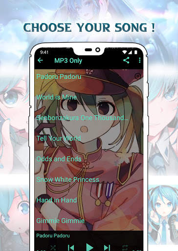 Hatsune Miku Vocaloid Lyrics Song screenshot 5