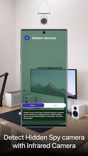 AntiSpy Hidden camera detector screenshot 2