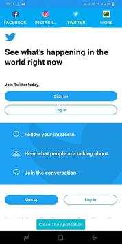 All Social Media and Social Network in one app screenshot 5