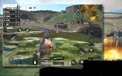Squad Legends Firing - Surviva 1 تصوير الشاشة