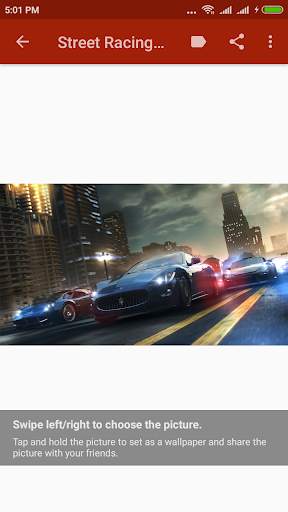 Street Racing 3D Wallpaper screenshot 3