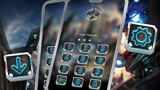 Future City Launcher Theme screenshot 3