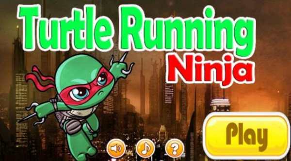 Turtles Running Ninja screenshot 1