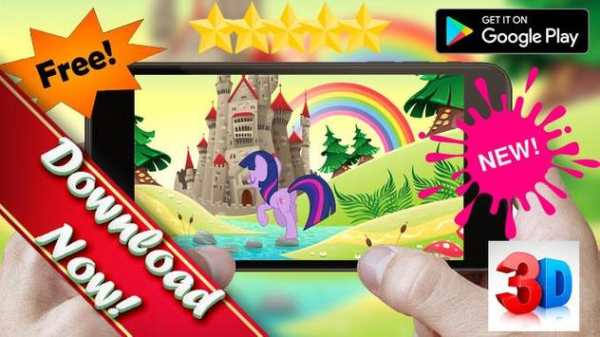 My Little Unicorn Pony Run Adventure Game screenshot 1