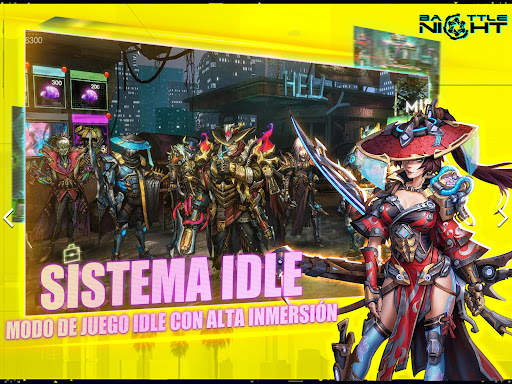 Battle Night: Cyberpunk RPG screenshot 11