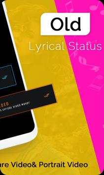 My Photo Old Song Lyrical Video Status Maker screenshot 3