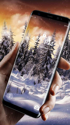 Winter Snow APUS Live Wallpaper screenshot 3