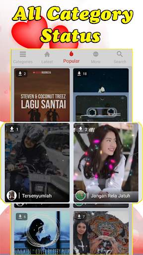 Like – Video Status Just Like Video App screenshot 2
