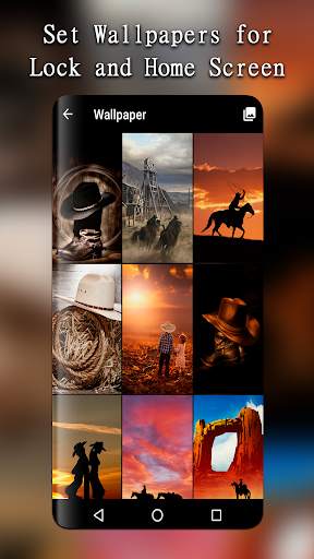Cowboy: Lock Screen Wallpaper 4 تصوير الشاشة