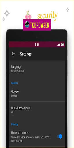 TK Browser screenshot 3