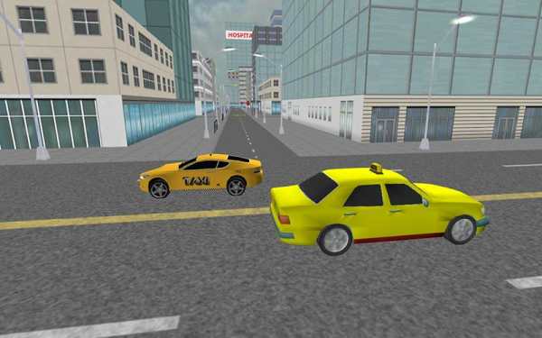 Modern Taxi Driving 3D screenshot 1