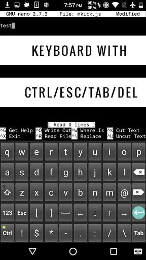 Pro keyboard - Kick keyboard screenshot 1