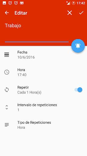 Recordatorios screenshot 2