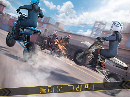 모토 크로스 레이싱 묘기 - 오토바이 & 바이크 게임 screenshot 8