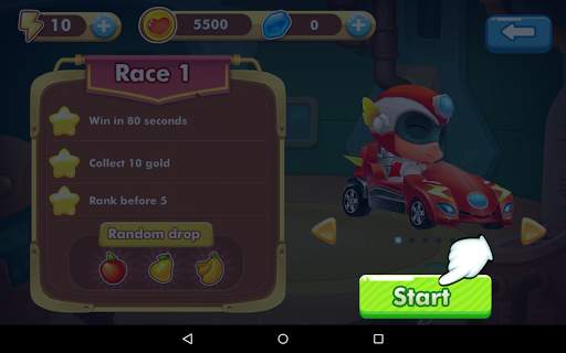 Cartoon Mini Car Racing in 3D स्क्रीनशॉट 9