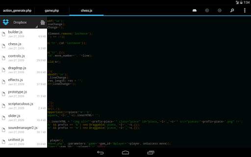 DroidEdit (free code editor) screenshot 18