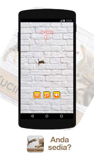 Game Kucing Terbang - Permainan Game Kucing Baru screenshot 2