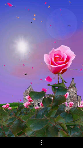 Rose Garden Free LWP screenshot 1