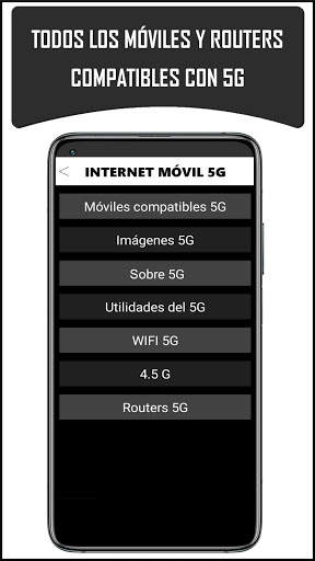 Guía para Internet móvil 5G screenshot 4
