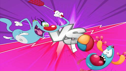 Oggy game : Oggy and the cockroaches Virus game screenshot 1