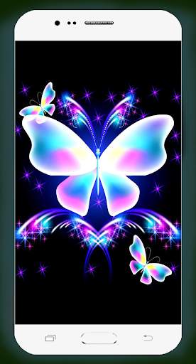 Neon Butterfly Wallpaper screenshot 15