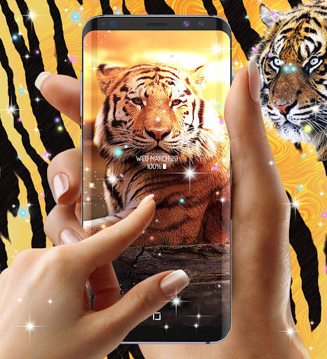 Tiger live wallpaper screenshot 8