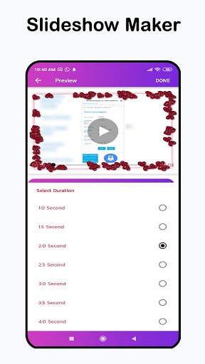 Music Video Maker : Photo Slideshow app screenshot 5